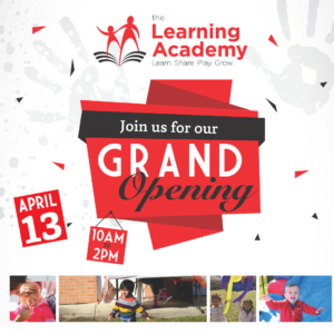 the learning academy westerville daycare childcare grand opening event