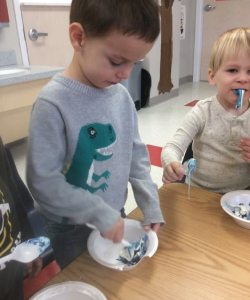 Early preschool activities in Westerville, OH