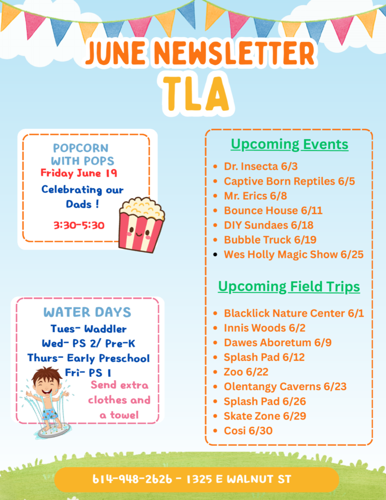The Learning Academy June 2026 newsletter preview